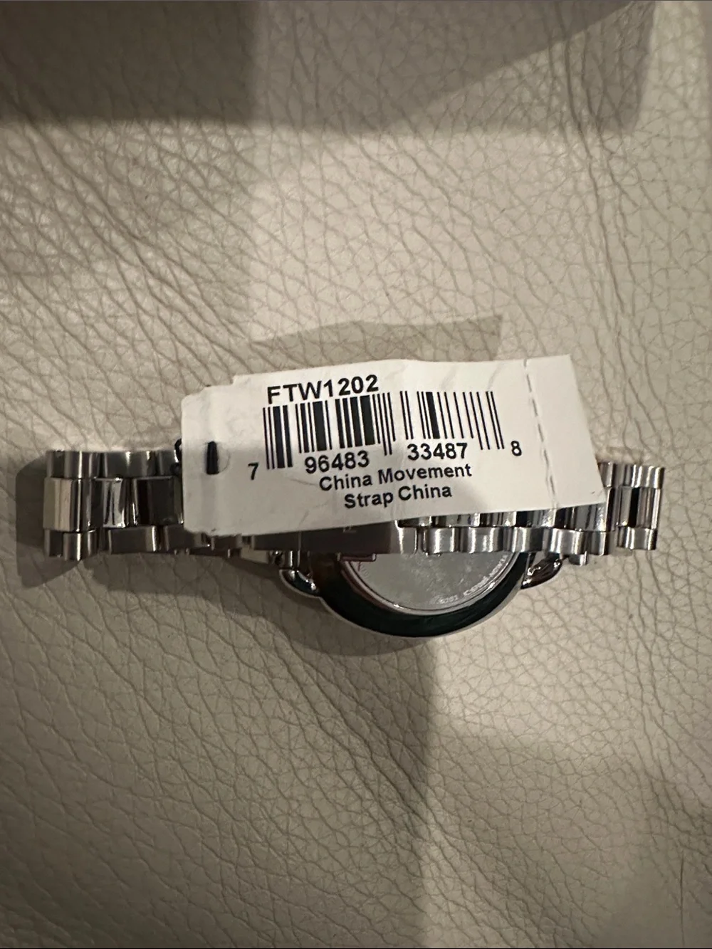 Fossil Silver Hybrid Men's Stainless Steel Bracelet Watch